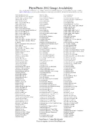 Phytophoto Index 2012