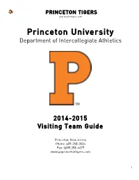 Princeton University Department of Intercollegiate Athletics