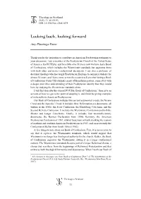 Looking Back, Looking Forward