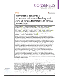 Consensus Statement