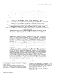 Development of Metastatic and Nonmetastatic Tumor Lines from A