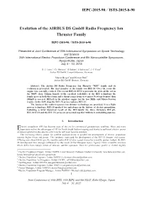 Evolution of the AIRBUS DS Gmbh Radio Frequency Ion Thruster Family