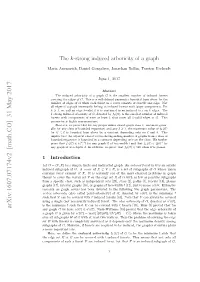 The $ K $-Strong Induced Arboricity of a Graph
