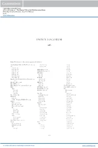 Index Locorum S