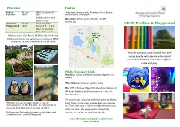 SEND Pavilion & Playground