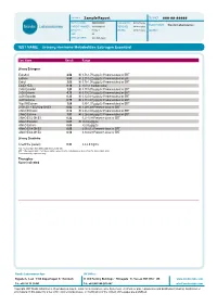 Sample Report