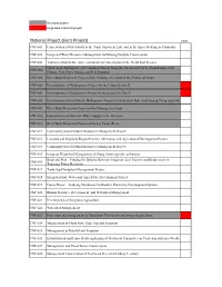 Project Classification 2005