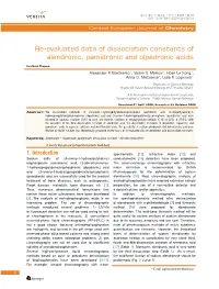 Re-Evaluated Data of Dissociation Constants of Alendronic, Pamidronic and Olpadronic Acids