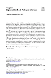 Siglecs at the Host–Pathogen Interface