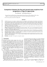 Comparison Between the First and Second Mass Eruptions From