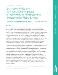 Encryption Policy and Its International Impacts 3