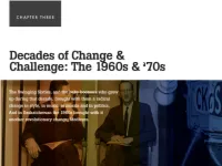Chapter 3 Decades of Change and Challenge 1960S And
