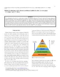 Models for Addressing Cache Coherence Problems 9 INTERNATIONAL JOURNAL of NATURAL and APPLIED SCIENCES (IJNAS), VOL