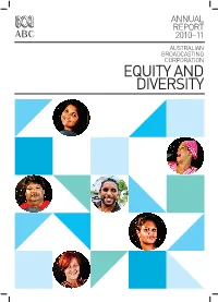 Equity and Diversity