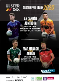 Fear Manach an Dún an Cabhán Aontroim
