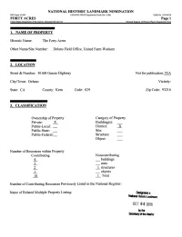 OCT 062008 by the Secretary of the Interior NFS Form 10-900 USDI/NPS NRHP Registration Form (Rev
