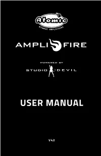 Atomic Amps) to Accommodate Two Used Instead of (Or in Addition To) Manual Level Compensation