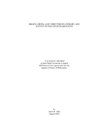 Brains, Minds, and Computers in Literary and Science Fiction Neuronarratives