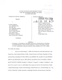 Case: 1:18-Cr-00474-JRA; Zheng ECF Filed Indictment