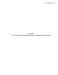 A-Cr-Ccp-801/Pf-001 Chapter 9 Po 120 – Participate In