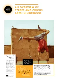 An Overview of Circus and Street Arts in Morocco