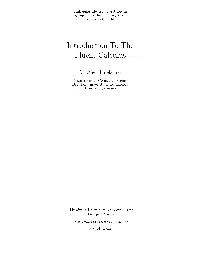 Introduction to the Fluent Calculus