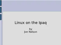 Linux on the Ipaq