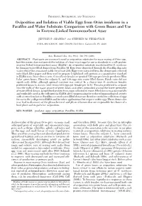 Oviposition and Isolation of Viable Eggs from Orius Insidiosus