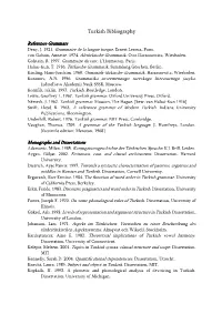 Turkish Bibliography
