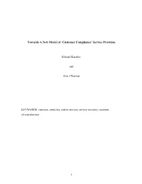 A Longitudinal Study of Complaining Customers' Evaluations of Multiple