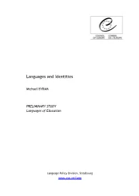 Languages and Identities