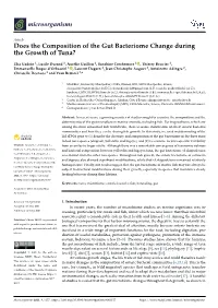Does the Composition of the Gut Bacteriome Change During the Growth of Tuna?
