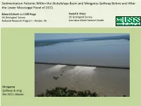 Sedimentation Patterns Within the Atchafalaya Basin and Morganza Spillway Before and After the Lower Mississippi Flood of 2011