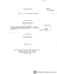 Technicolor Graphic Services, Inc SKYLAB I (1/2) SENSITOMETRIC SUMMARY