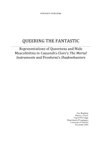 The Mortal Instruments and Freeform’S Shadowhunters