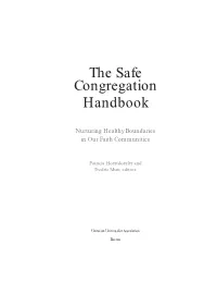 The Safe Congregation Handbook