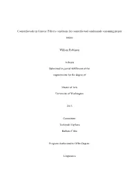 Felicity Conditions for Counterfactual Conditionals Containing Proper