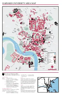 Harvard University Area Map