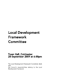 Local Development Framework Committee Committee