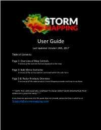 User Guide Last Updated: October 19Th, 2017