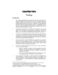 CHAPTER TWO Findings