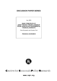Discussion Paper Series