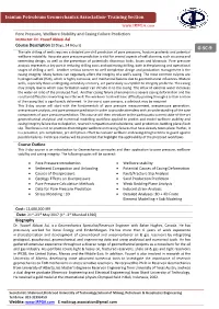 G-SC-9 the Safe Drilling of Wells Requires a Detailed Pre-Drill Prediction of Pore Pressures, Fracture Gradients and Potential Wellbore Instability