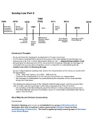 Sunday Law Part 2