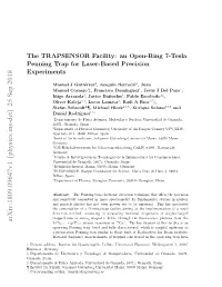 An Open-Ring 7-Tesla Penning Trap for Laser-Based Precision Experiments