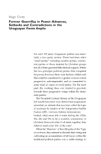 Hugo Cores Former Guerrillas in Power:Advances, Setbacks And