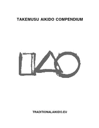 Takemusu Aikido Compendium. 1