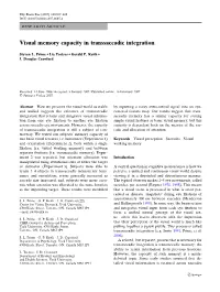 Visual Memory Capacity in Transsaccadic Integration