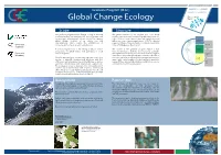 Global Change Ecology (M.Sc.)