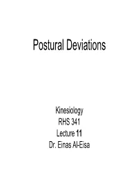 Postural Deviations